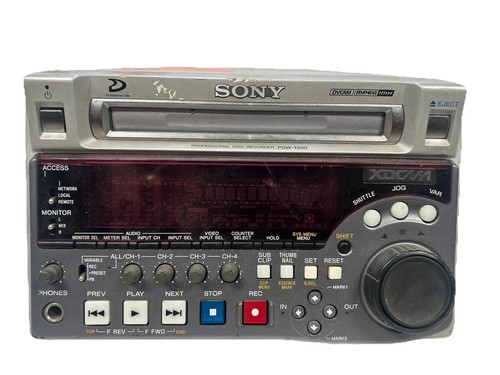 Sony pdw 1500 - sony, professional
