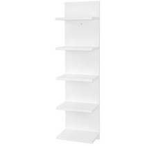 Wall Shelf Vertical 5-Tier Column Floating Storage Floating Home Bedroom Vanity