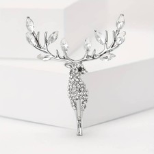 Stunning Christmas Stag Brooch