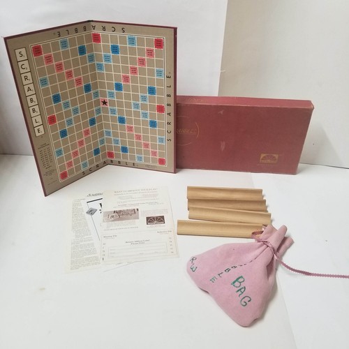 1976 scrabble word game - scrabble,