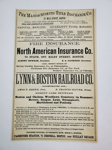 1887 lynn massachusetts - lynn,