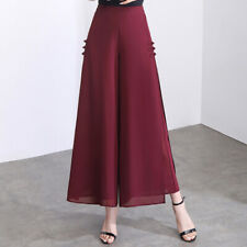 Chiffon Lady Wide Leg Pants