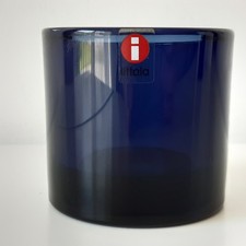 Dark Blue Kivi Tealight Candle