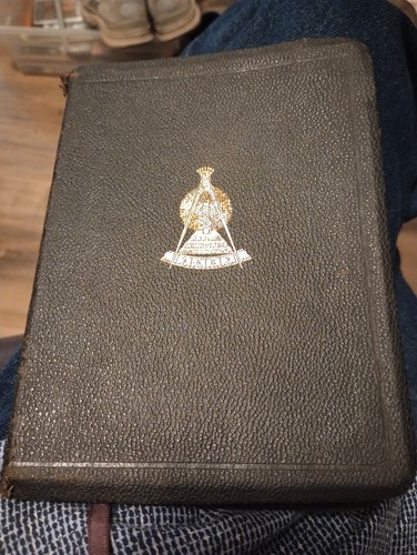 Vintage masonic bible rose - vintage,