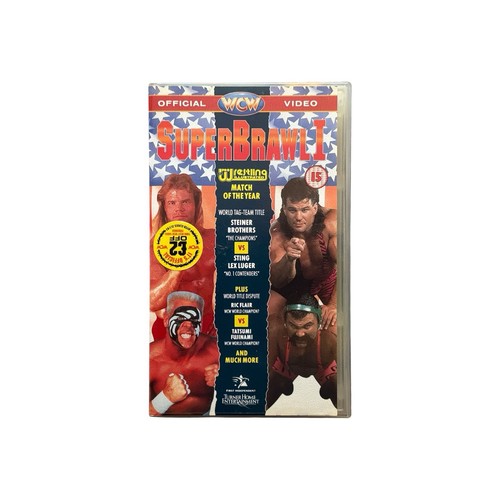 Wcw superbrawl vhs pal - wcw, uk
