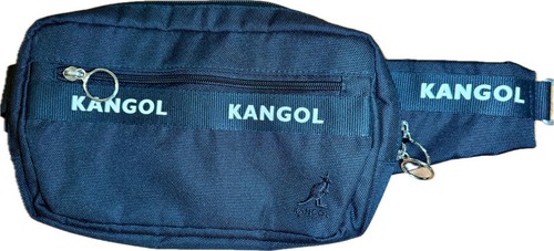 Kangol black sling bag - black,
