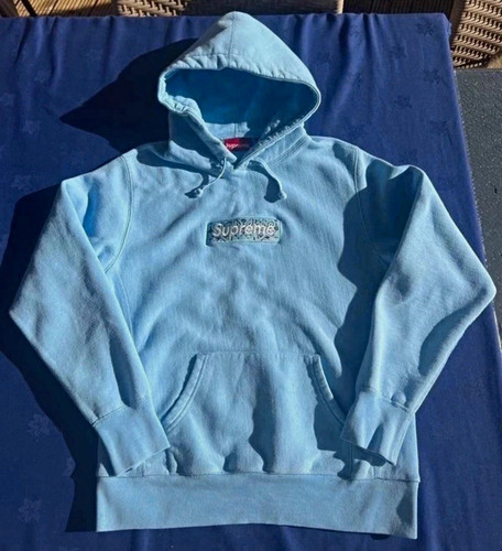 Supreme blue pullover - blue, hoodie