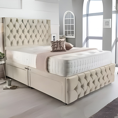 Chesterfield divan bed set - divan,