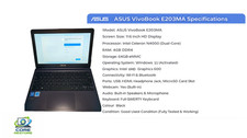 ASUS VivoBook E203MA Laptop