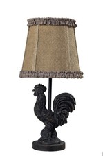 New Black Mini Rooster Table