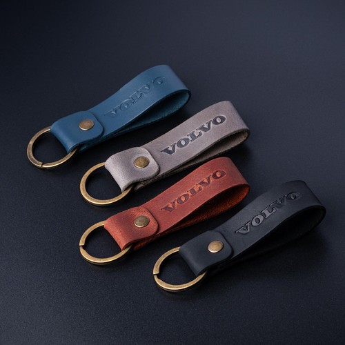 Leather keyring suitable - , for