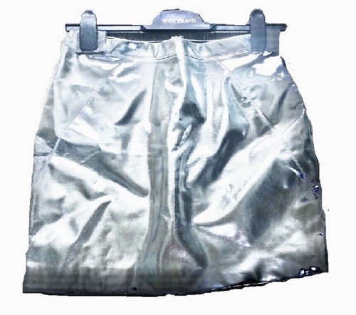 Ladies girls skirt silver