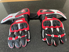 Ducati motorcycle gloves new by Alpinestars in Red / white / black , size Large.