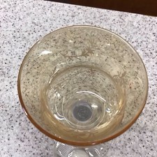 t light holders glass, Tulip Shaped Coloured Bowl 