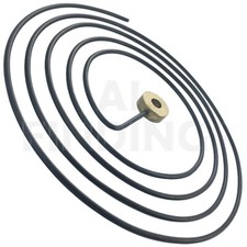 Round Gong Wire 4.5" Clock