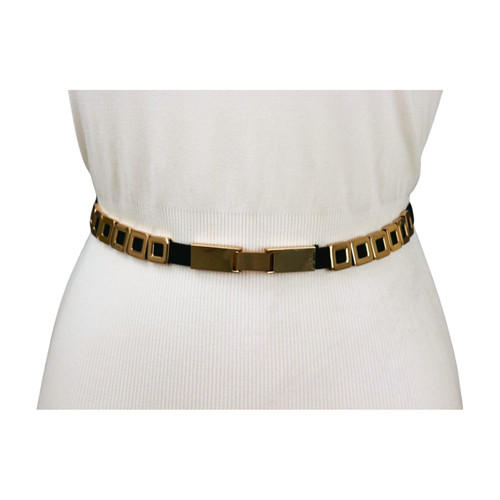 Women black elastic thin - women,