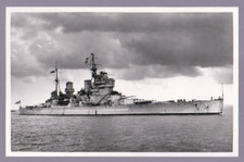 HMS KING GEORGE V WW2 Battleship Royal Navy PC-size RP Card