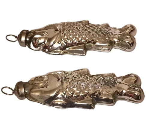Vintage mercury glass fish - vintage,