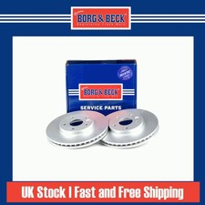 2x Brake Discs Vented For