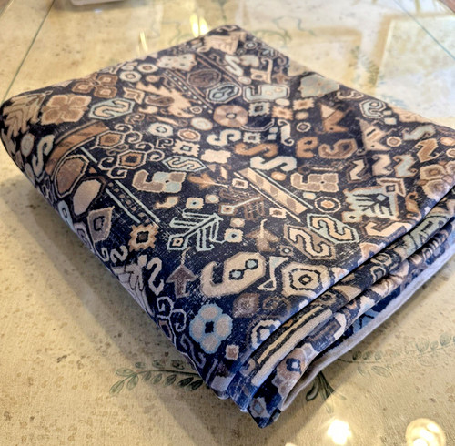 Warwick fabrics velvet remnant - warwick,