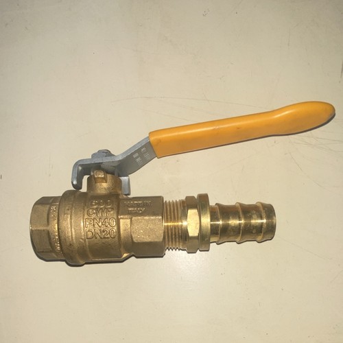 Brass manual lever - 3/4,