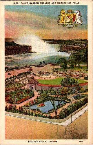 Niagara falls postcard - niagara,