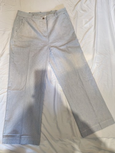 Damart blue white striped - blue,