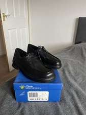 Clarks Springers Black Leather