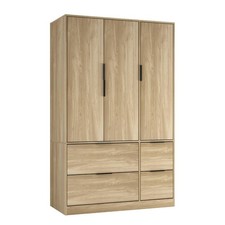 FUJI 3 Door 4 Drawer Wardrobe