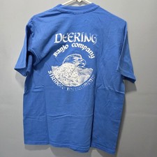 Vtg Deering Banjo Company Tee