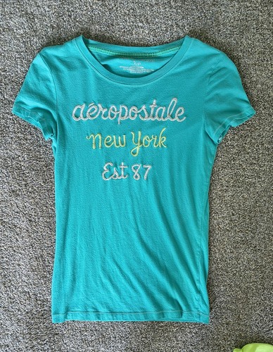 Y2k vintage aeropostale teal - y2k,