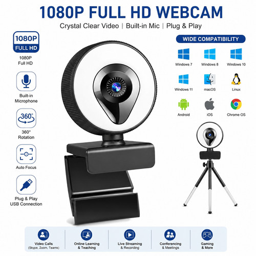 Ultra webcam 1080p - hd,