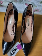 Primark Patent Court High Heel Shoes Size 5 Unworn