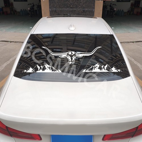 Car rear trunk sticker decal - car,