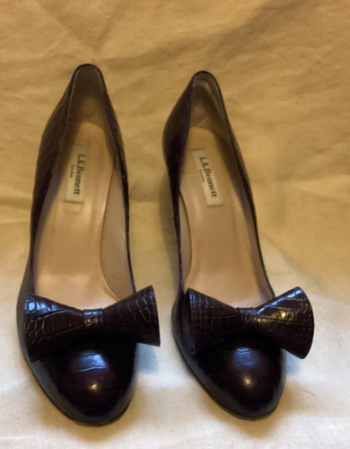 Bennett court shoe with - l,