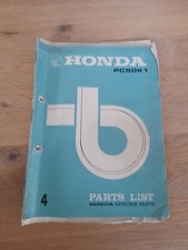 Honda PC50K1 parts catalogue