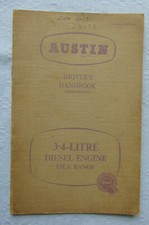 Austin 3.4 Litre Diesel Engine