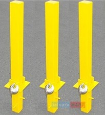 3 x Security Parking Posts
