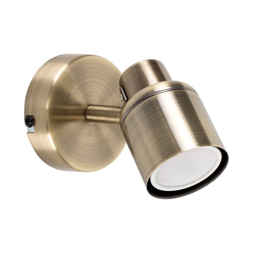 Gu10 single spotlight antique - spotlight,