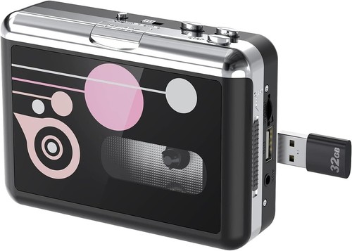 Cassette player portable usb - player,,
