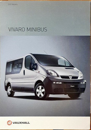 Vauxhall vivaro minibus - vauxhall,