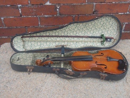 Small old violin german - old,