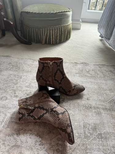 Topshop boots snakeskin - topshop,