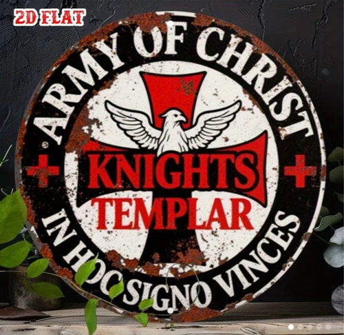 Knights templar round - templar,