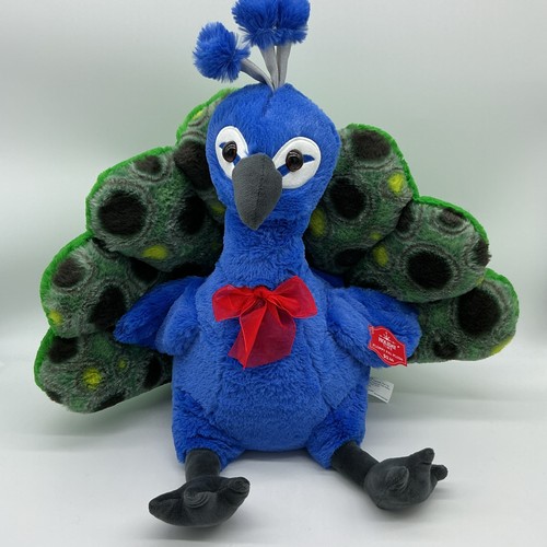 New large blue peacock - 15.5",