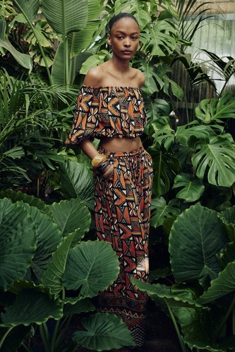 Zara floral printed trousers - zara,