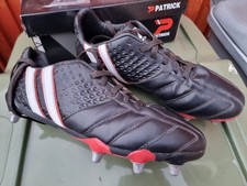 Black & White Leather Rugby