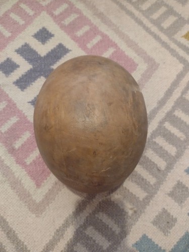 Vintage wooden hat block - wooden,