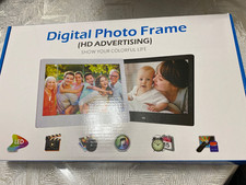 Digital photo frame 10 inch. Photo & video. NEW