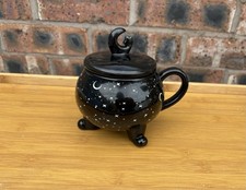 Witchy celestial cauldron mug - celestial,